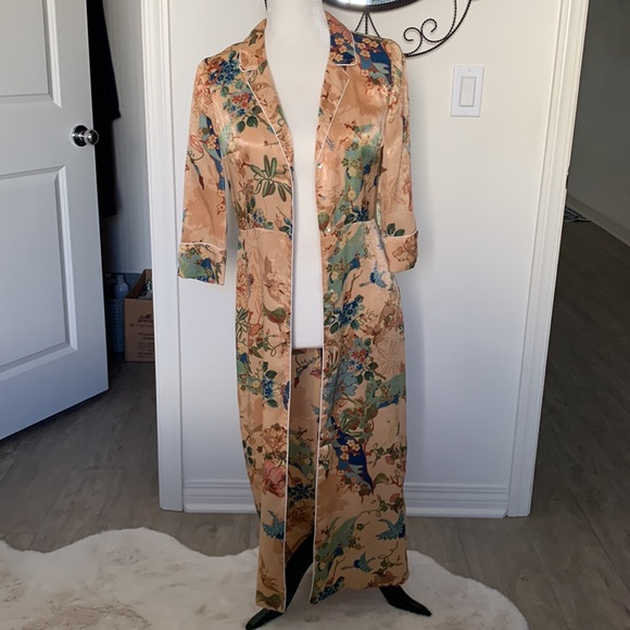 Zara | Trf Collection | Oriental Print Kimono Dress | XS - Picture 7 of 16